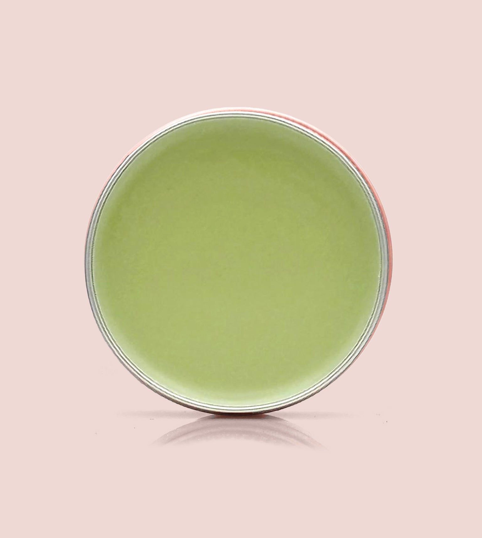 close up of soothing baby eczema balm texture with tamanu nut oil for inflamed skin